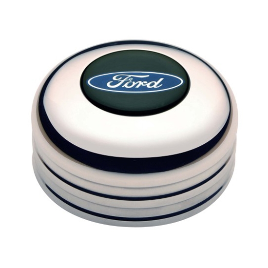 GT Performance 11-1021 GT3 Standard Ford Oval Horn Button Polished