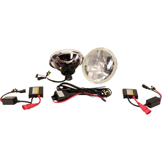 Delta 01-1129-HIDH 5-3/4 Inch HID Hi Beam Halo Headlights