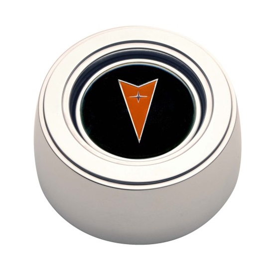 GT Performance 11-1532 GT3 Hi-Rise Pontiac Horn Button, Polished