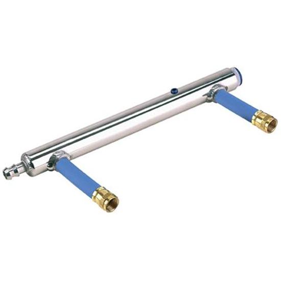 Polished Aluminum Fuel Log
