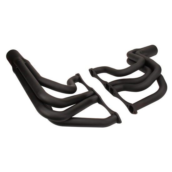 Speedway Long Tube 1-3/4 Inch Modified Racing Headers, Raw Finish