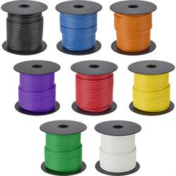 14 Gauge Primary Automotive Electrical Accessory Wire, 100 Foot Roll