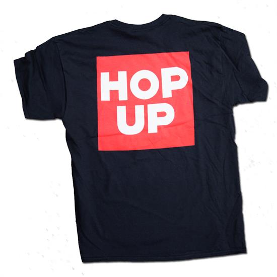 Hop Up Classic Block T-Shirt, Black