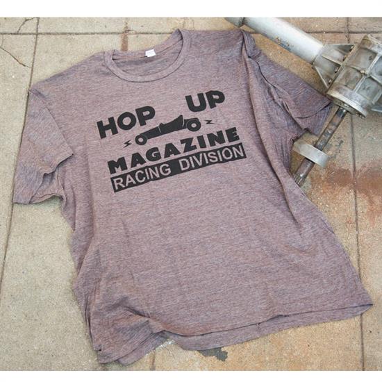 Hop Up Racing Division T-Shirt, Grey
