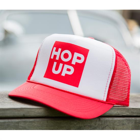 Hop Up Trucker Hat, Red