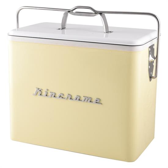 Kincrome COOLER03 Retro Cooler, 25 Liter, Cream