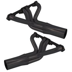 Speedway SBC Small Block Chevy IMCA Modified Headers, Raw Finish