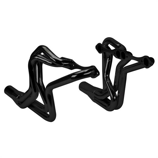 Speedway SB Chevy Street Stock Headers, 1-5/8, 3 In Collector, Black Speedway SB Chevy Street Stock Headers, 1-5/8, 3 In Collector, Black