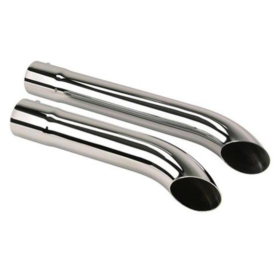 Slip-Over Kickout Extension Pipes, Chrome, 3-1/2 x 20 Inch