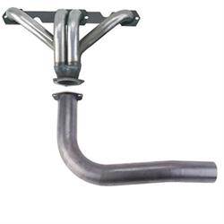 Tight-Tubes Block Hugger Header Extension Kit, Mild Steel