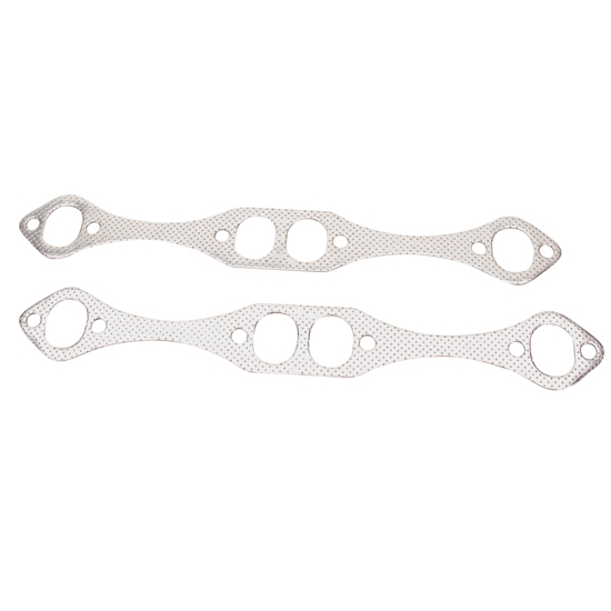 Extreme Exhaust Gaskets, Small Block Chevy, 1-5/8 Inch Oval Port