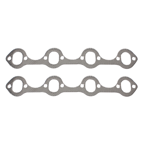 Speedway Extreme Exhaust Gaskets, SB Ford, 1-5/8 In Oval Port