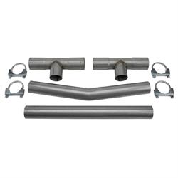 Universal Dual Exhaust H-Pipe Balance Tube Kit, 2-1/2 Inch