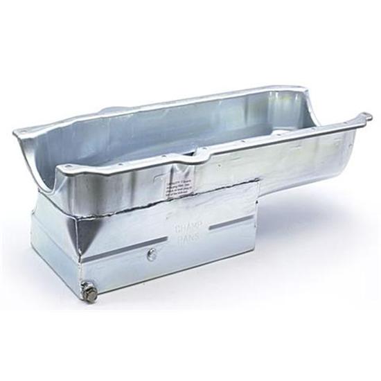 Champ Pans CP50R 1979-86 Small Block Chevy Race Oil Pan, RH Dipstick