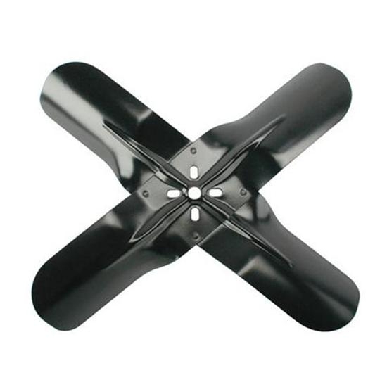 Speedway Steel Four Blade Racing Fan, 16 Inch