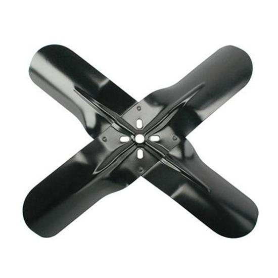 Speedway Steel Four-Blade Racing Fan, 18 Inch