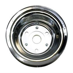 1969-85 Small Block Chevy Triple Groove Lower Pulley, Long Water Pump