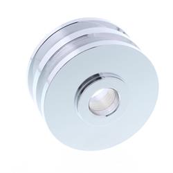 Chrome Dual Groove Alternator Pulley