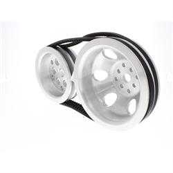 Speedway 30% Reduction Pulley Combo for S/B Chevy Short Pump