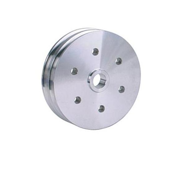 Small Block Chevy Cast Alum. Short Pump Double Groove Lower Pulley