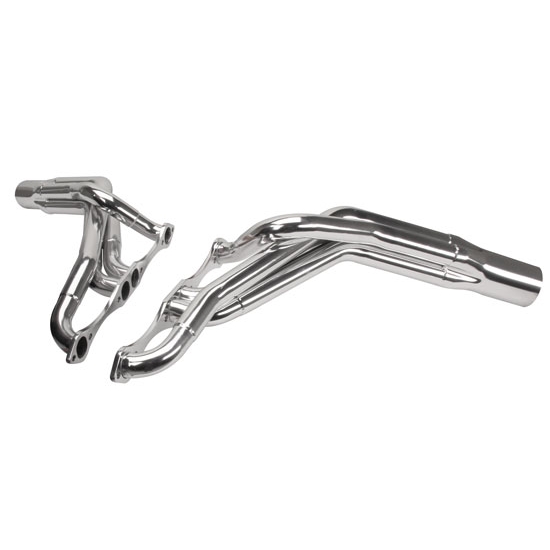 Speedway Stock Clip Small Block Chevy Headers, AHC Coated