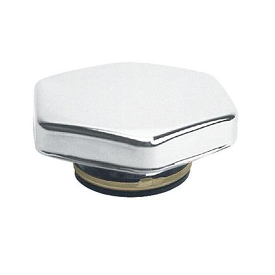 Hex Chrome Radiator Caps