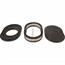 12 Inch Fully Finned Oval Air Cleaner Set w/ Paper Filter, Black 12 Inch Fully Finned Oval Air Cleaner Set w/ Paper Filter, Black