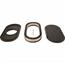 15 Inch Fully Finned Oval Air Cleaner Set w/ Paper Filter, Black 15 Inch Fully Finned Oval Air Cleaner Set w/ Paper Filter, Black
