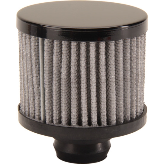 Black Push-In Valve Cover Breather Without Shield