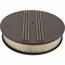 14 Inch Partial Finned Round Air Cleaner Set, Black Aluminum 14 Inch Partial Finned Round Air Cleaner Set, Black Aluminum