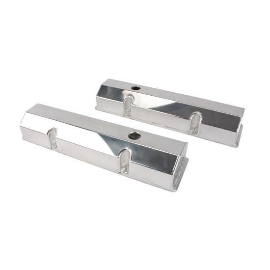 1960-1986 Small Block Chevy Fabricated Valve Covers w/ Holes