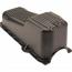 1986-2002 Small Block Chevy 305-350 Finned Oil Pan, Black Aluminum 1986-2002 Small Block Chevy 305-350 Finned Oil Pan, Black Aluminum