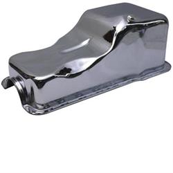 Small Block Ford Front Sump Chrome Oil Pan