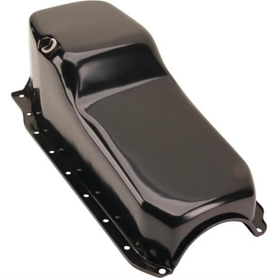 1986-2002 Small Block Chevy 305-327-350 Oil Pan, 4 Quart, Black