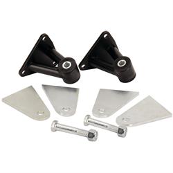 Speedway SBC/BBC Chevy V8 Engine Weld-In Motor Mount Kit, Black