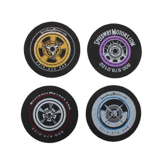 Speedway Tire Coaster Set