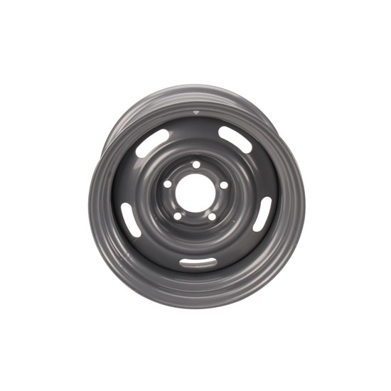 Speedway GM Style 15 Inch Rally Wheel, 5 on 4.75 Inch Bolt Pattern