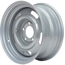 Speedway Steel GM-Style 15 Inch Rally Track Wheel, 5 on 5 Inch