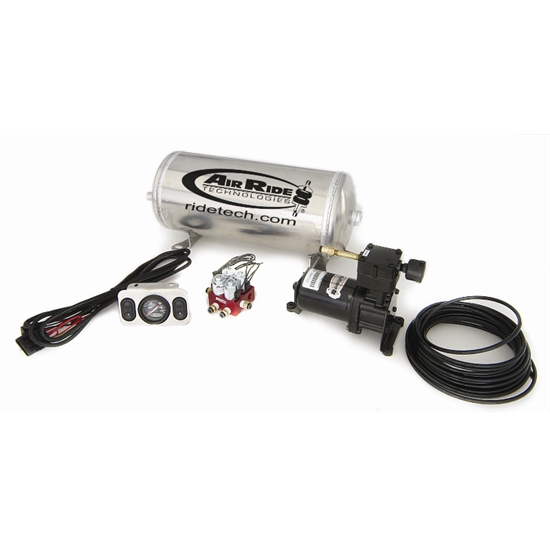 RideTech 30142000 Air Ride Compressor RidePro 2-Way, 4-Wheel System