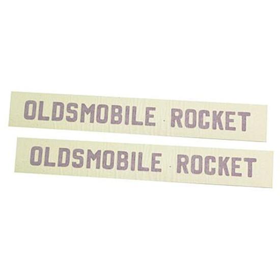 Technostalgia 2001 Oldsmobile Rocket Valve Cover Decal Set