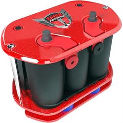 Optima 9004-003 12v Red Top Battery w/Savior SC-O34-R Show Case