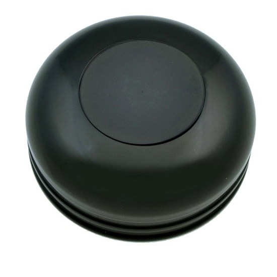 GT Performance 21-1020 GT3 Standard Plain Horn Button Black Anodized