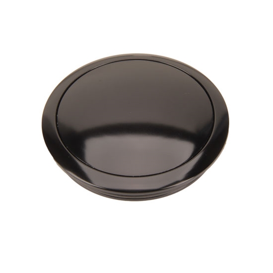 GT Performance 21-1100 GT9 Plain Horn Button, Black Anodized