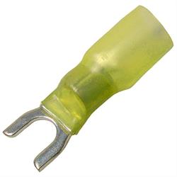 Pico 2236G Number 10 Spade Terminal Kt, Yellow 12-10 AWG, 25 Pc