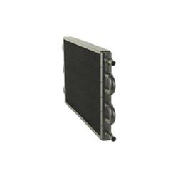 Heavy Duty Aluminum Transmission Cooler, Powder Coated Finish