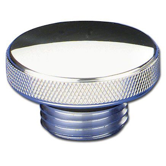 Billet Specialties 23320 Late Model GM Oil Filler Cap, Screw In, Pol.