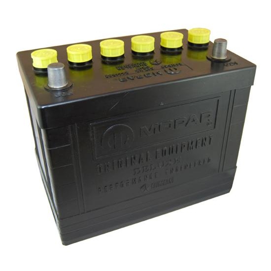 TurboStart S24MY AGM Sealed 196674 Mopar BatteryYellow Cap, 690 CCA