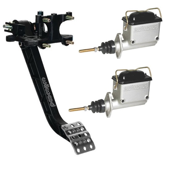 Wilwood Reverse Swing Mount Dual Master Cylinder Pedal Assembly