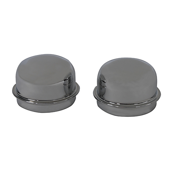 Wheel Dust Caps, Chrome, 1.786 Hub I.D.