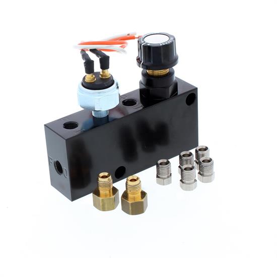 Adjustable Proportioning Blocks With Brake Light Switch